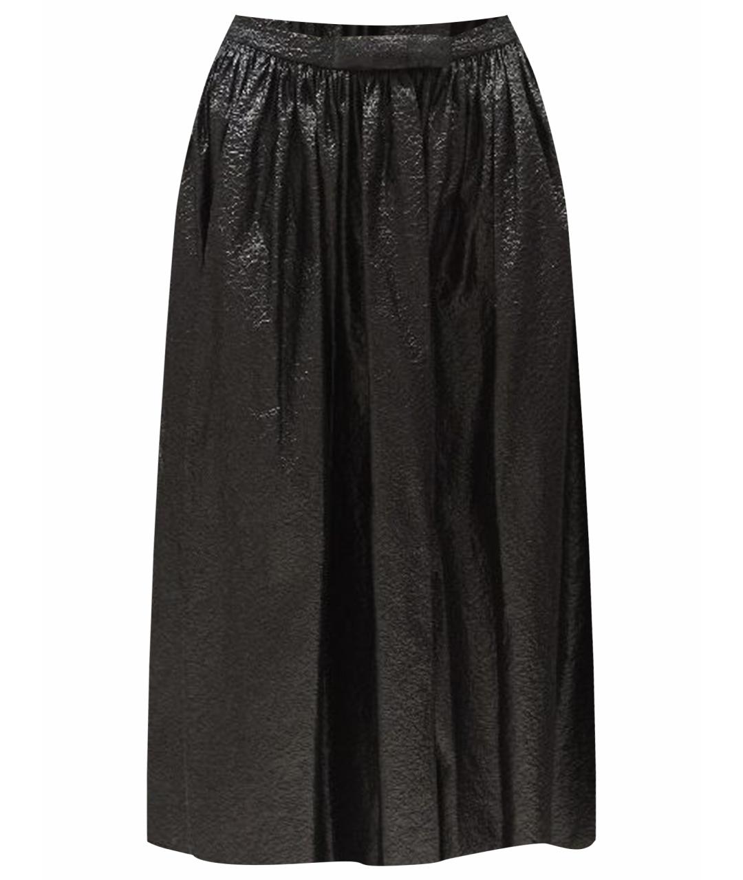 CHRISTIAN DIOR Черная юбка миди, фото 1