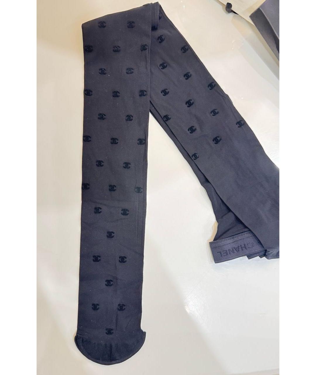 CHANEL Черные носки, чулки и колготы, фото 6