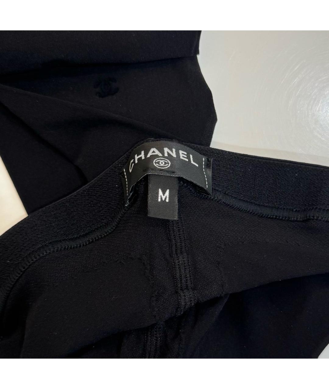 CHANEL Черные носки, чулки и колготы, фото 2