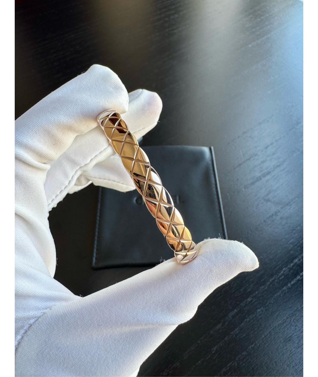 CHANEL Золотой браслет из розового золота, фото 3