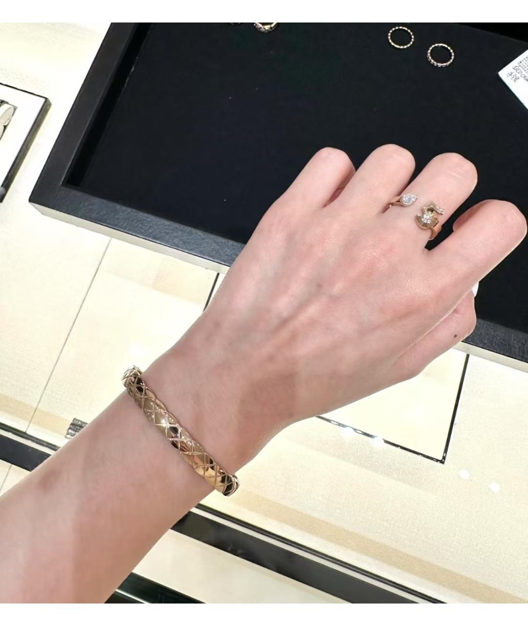 CHANEL Золотой браслет из розового золота, фото 7