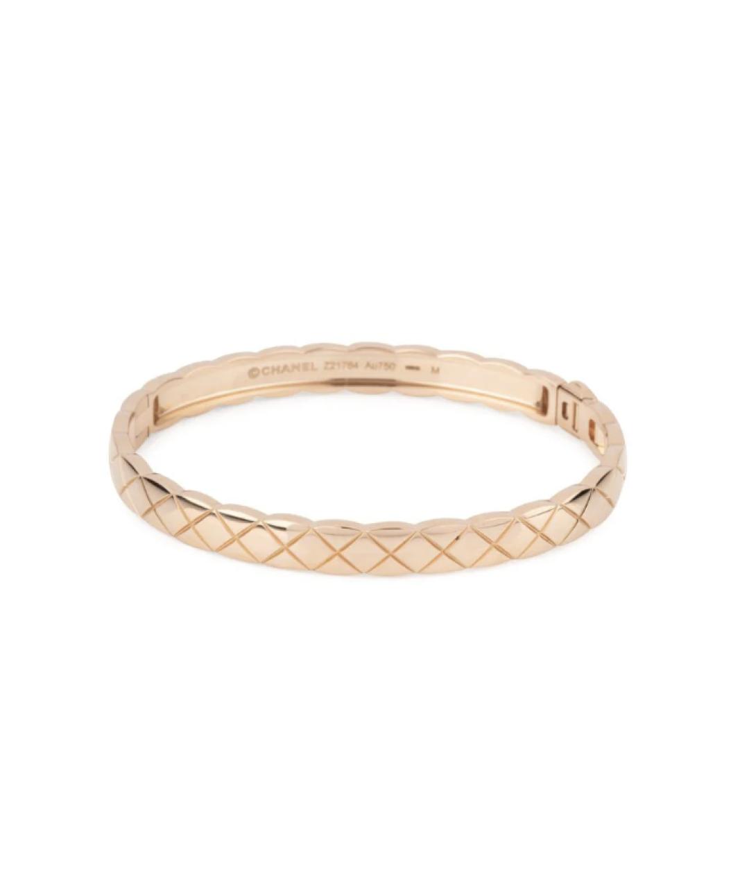 CHANEL Золотой браслет из розового золота, фото 1