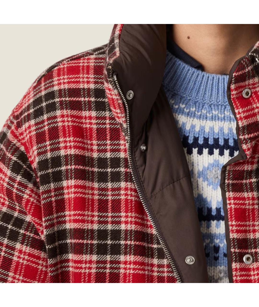 MIU MIU Коричневая шерстяная куртка, фото 3