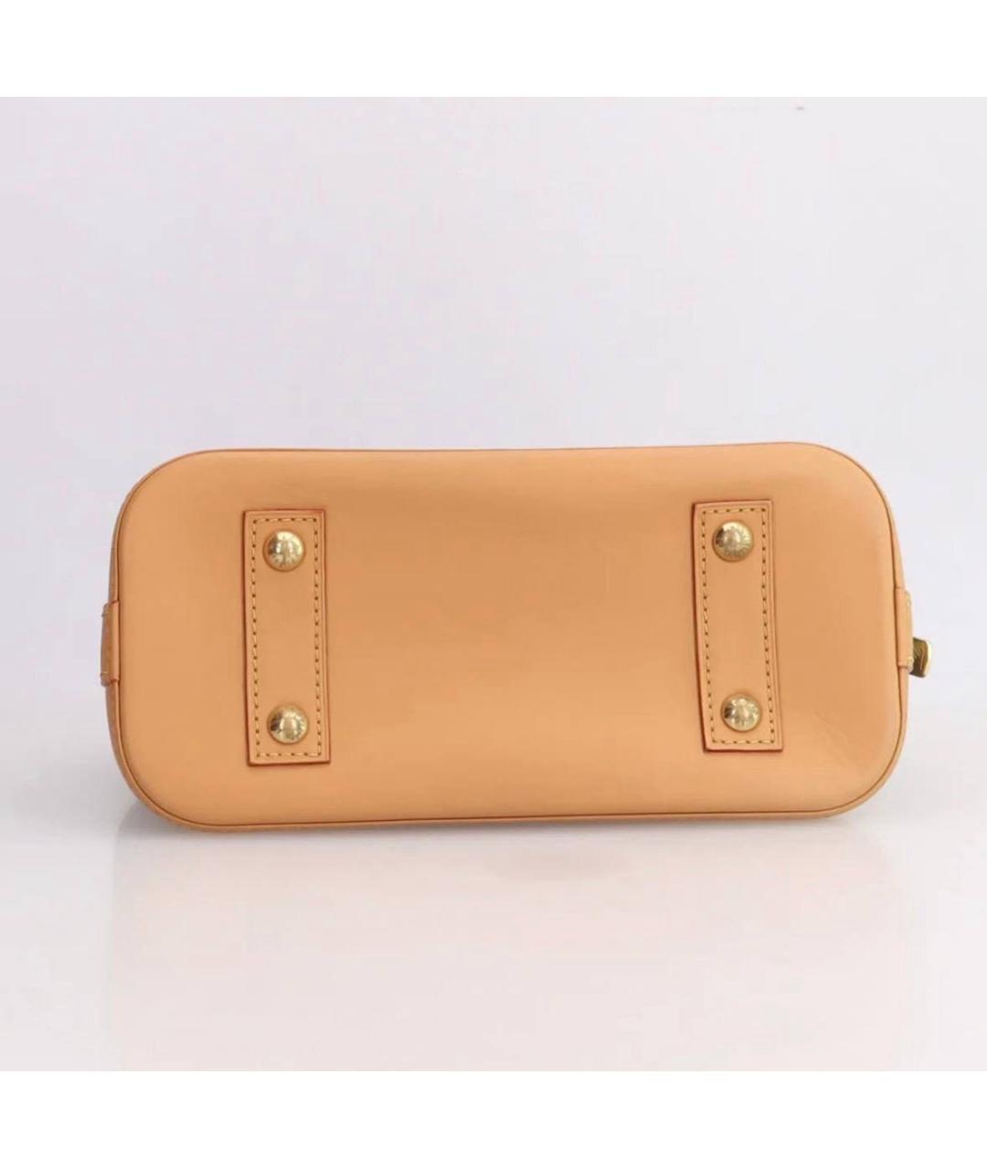 LOUIS VUITTON Коричневая сумка с короткими ручками, фото 5