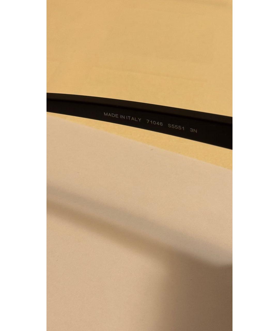 CHANEL Черные пластиковые солнцезащитные очки, фото 7