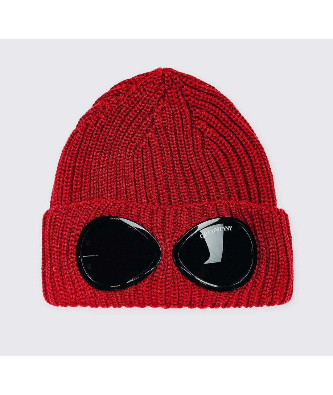 CP COMPANY Бордовая шерстяная шапка, фото 7