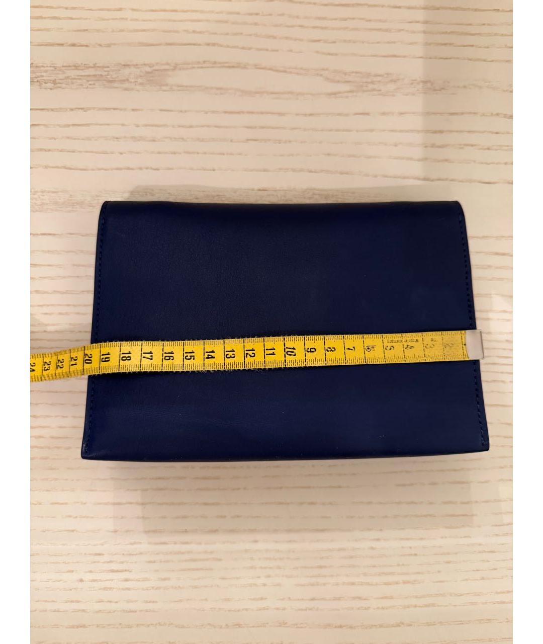 TOM FORD Синяя кожаная сумка через плечо, фото 7