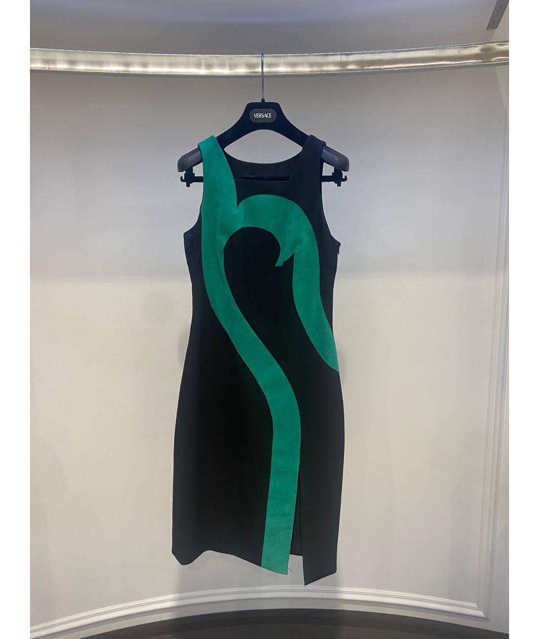 VERSACE Мульти повседневное платье, фото 3