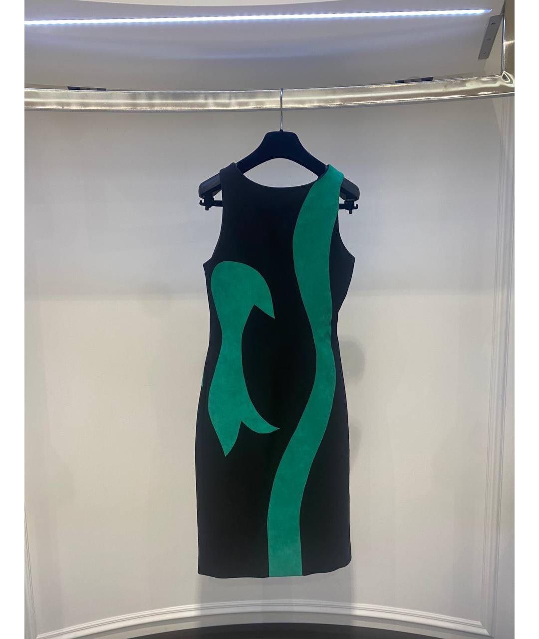 VERSACE Мульти повседневное платье, фото 2