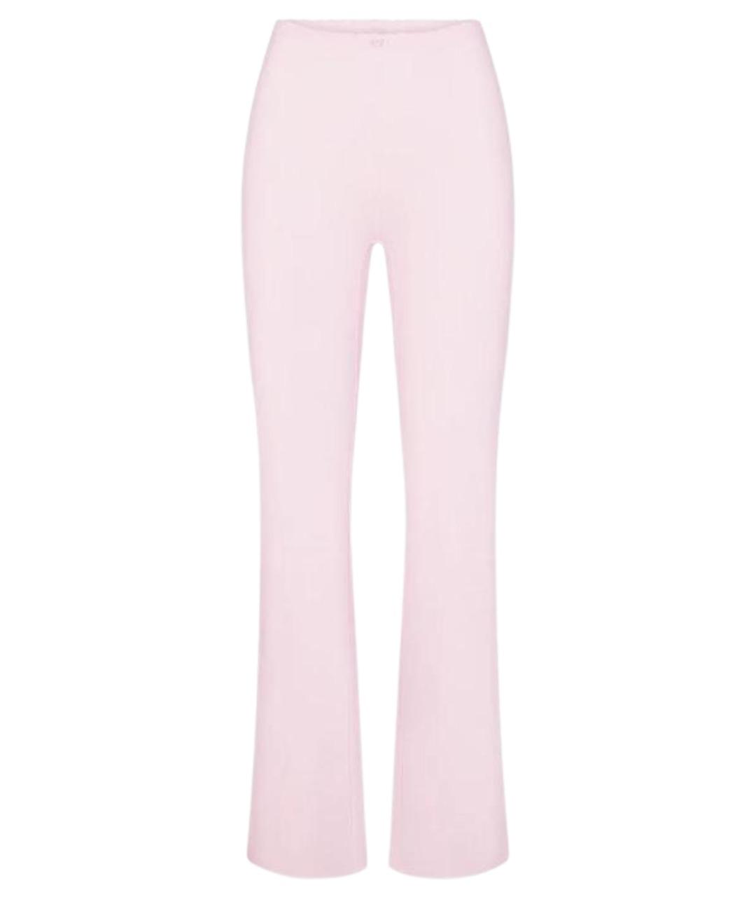SKIMS Розовые прямые брюки, фото 1