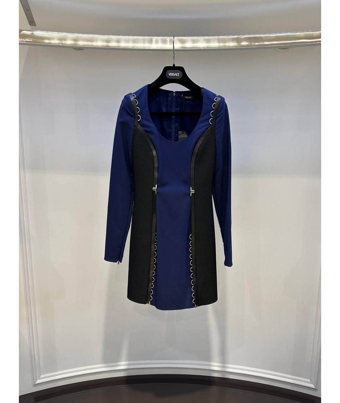 VERSACE Мульти повседневное платье, фото 3