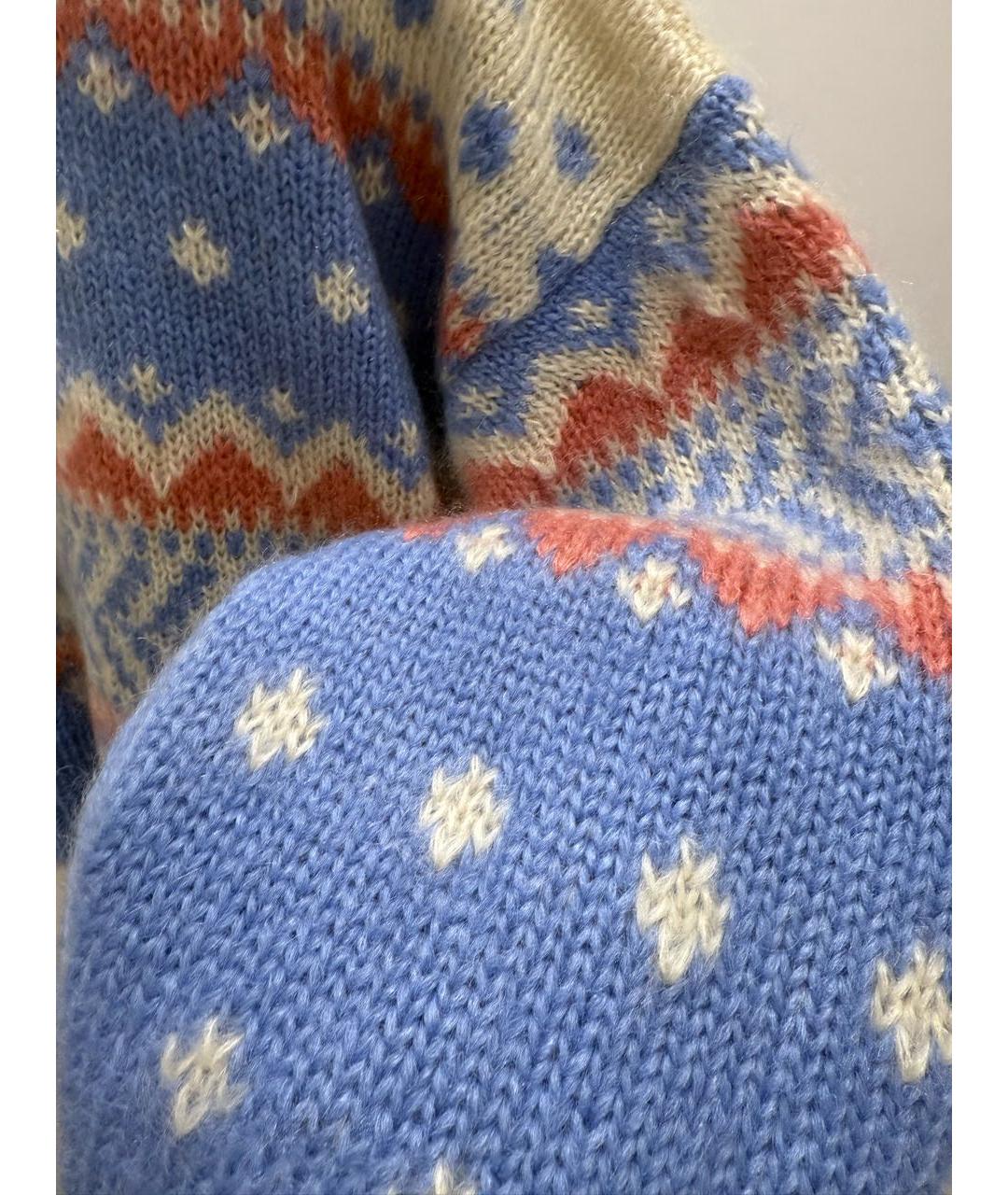 CELINE Белый шерстяной джемпер / свитер, фото 4