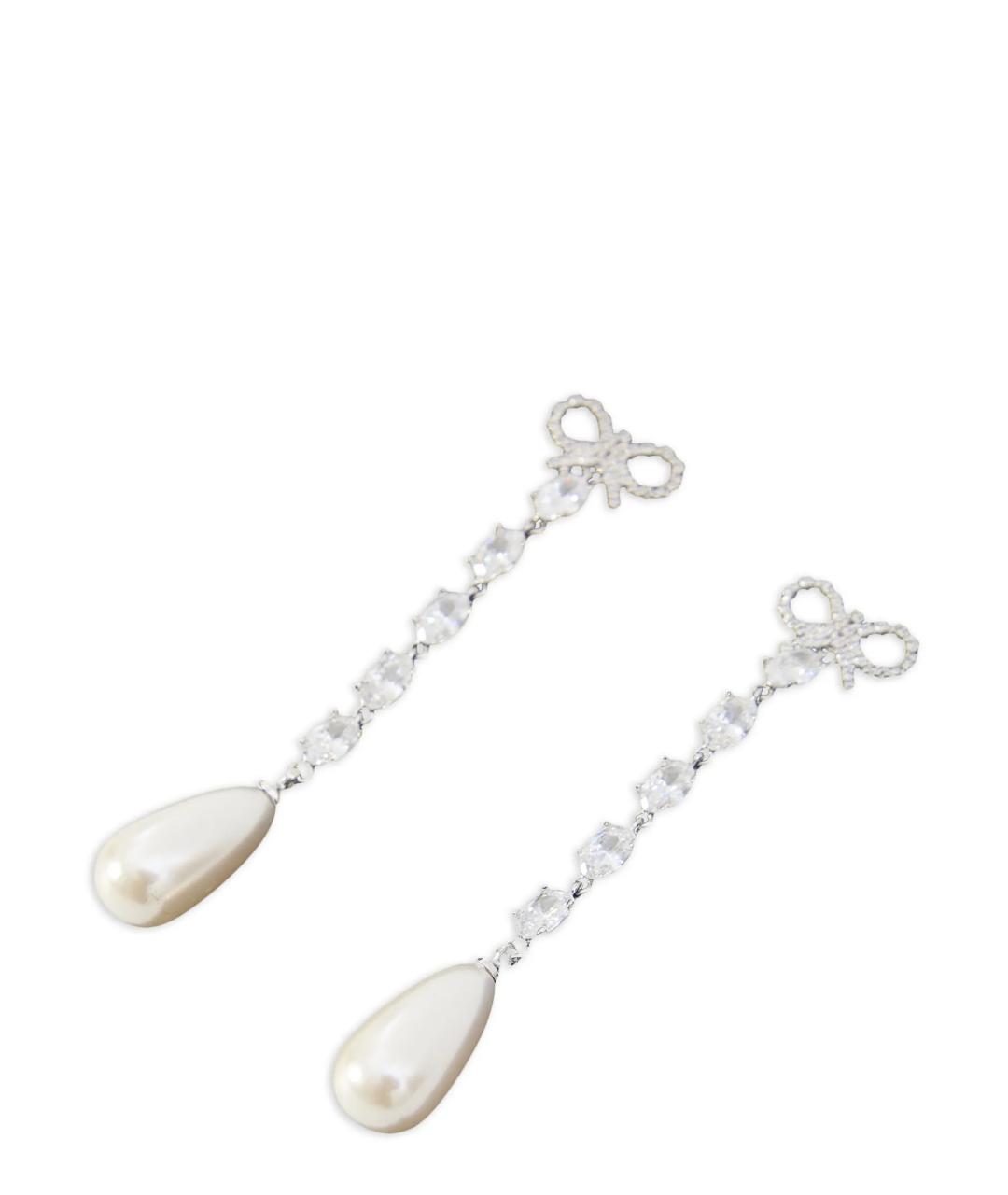 SELF-PORTRAIT Серебряные металлические серьги, фото 2