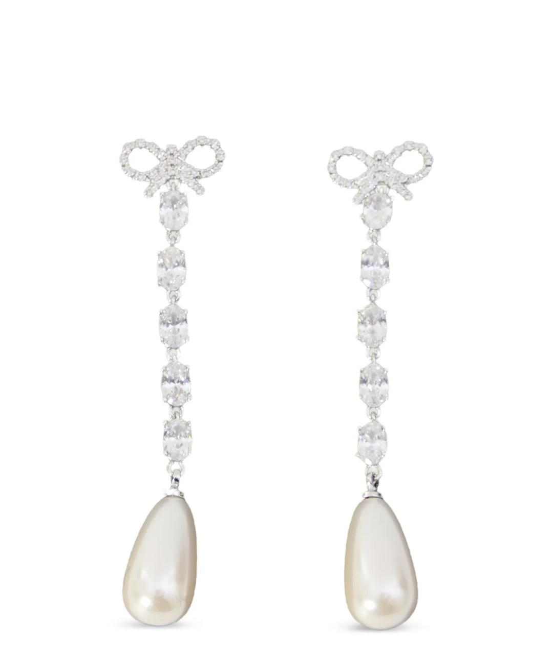 SELF-PORTRAIT Серебряные металлические серьги, фото 1