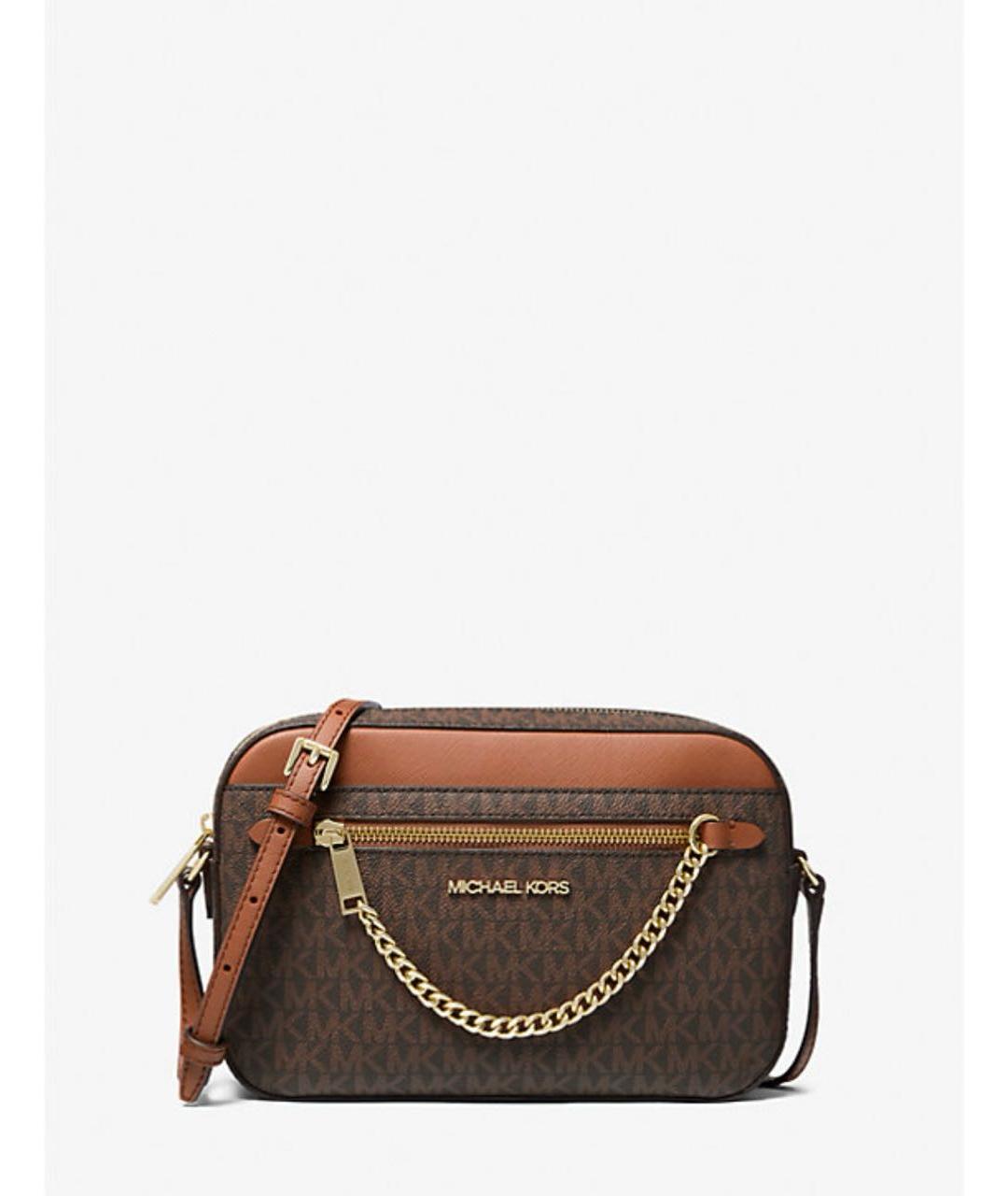 MICHAEL KORS Коричневая сумка через плечо, фото 5