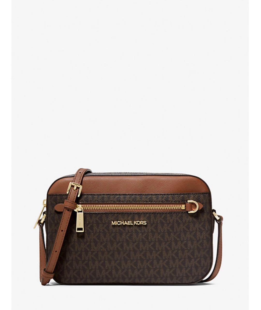 MICHAEL KORS Коричневая сумка через плечо, фото 4