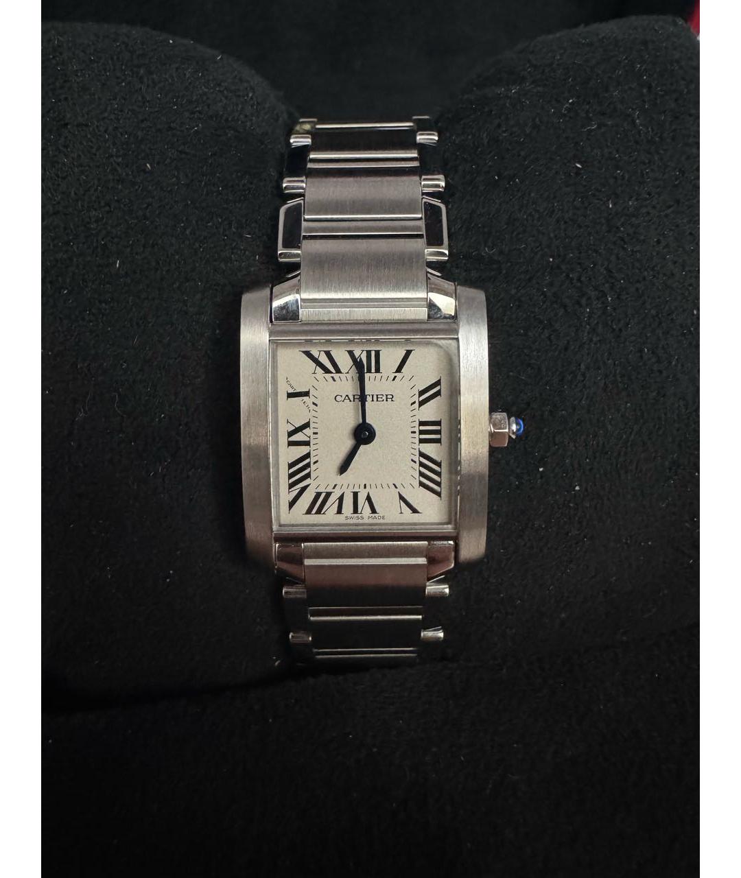 CARTIER Серебряные часы, фото 8