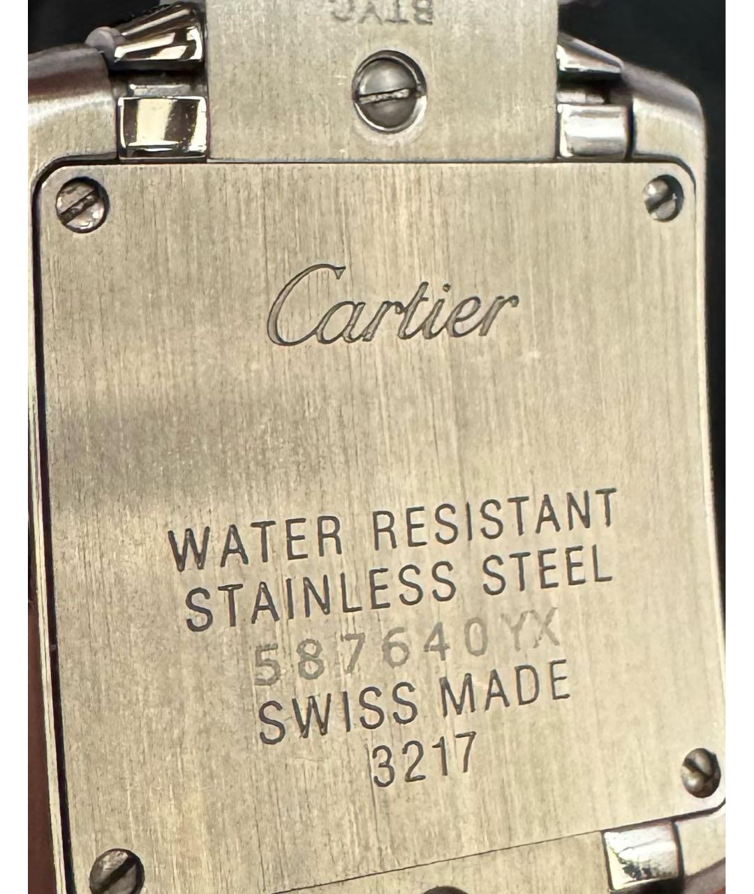 CARTIER Серебряные часы, фото 2