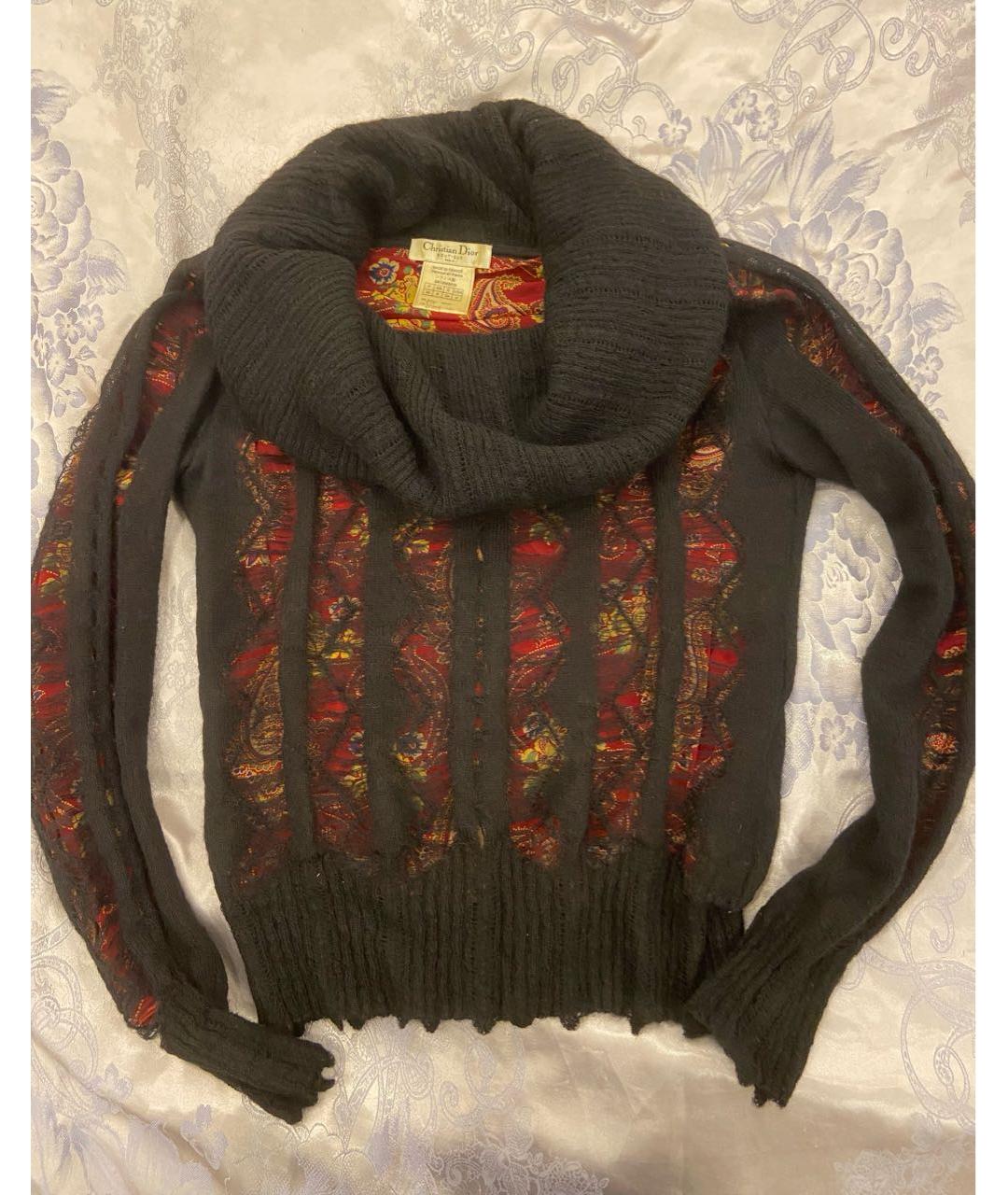 CHRISTIAN DIOR Мульти полиамидовый джемпер / свитер, фото 8