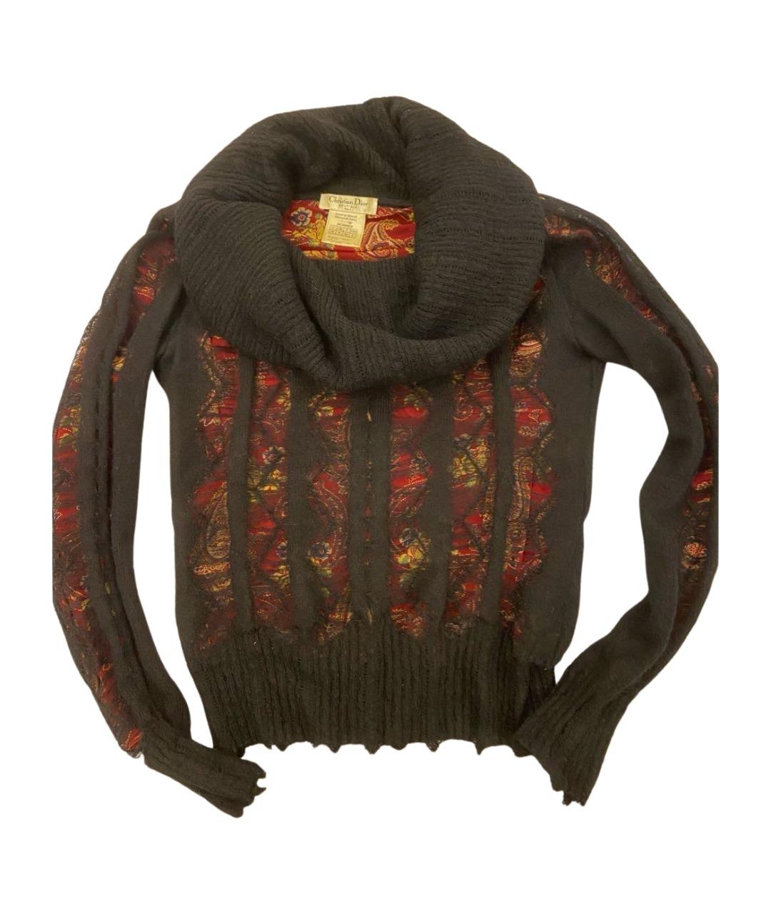 CHRISTIAN DIOR Мульти полиамидовый джемпер / свитер, фото 1