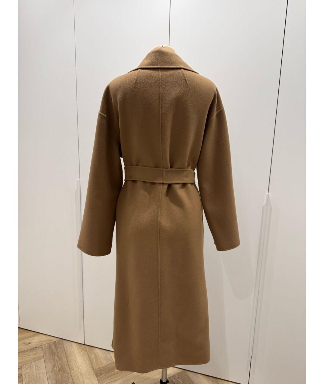 'S MAX MARA Бежевое шерстяное пальто, фото 2
