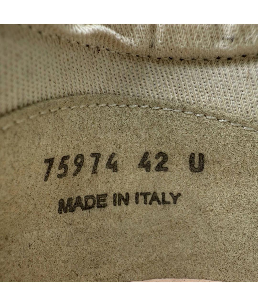 RICK OWENS DRKSHDW Черные текстильные низкие кроссовки / кеды, фото 8