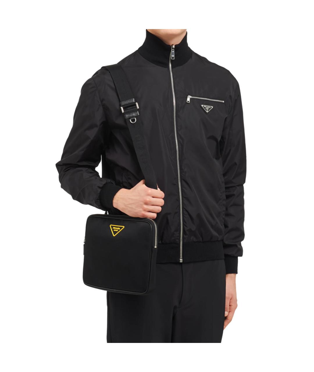 PRADA Черная сумка на плечо, фото 4