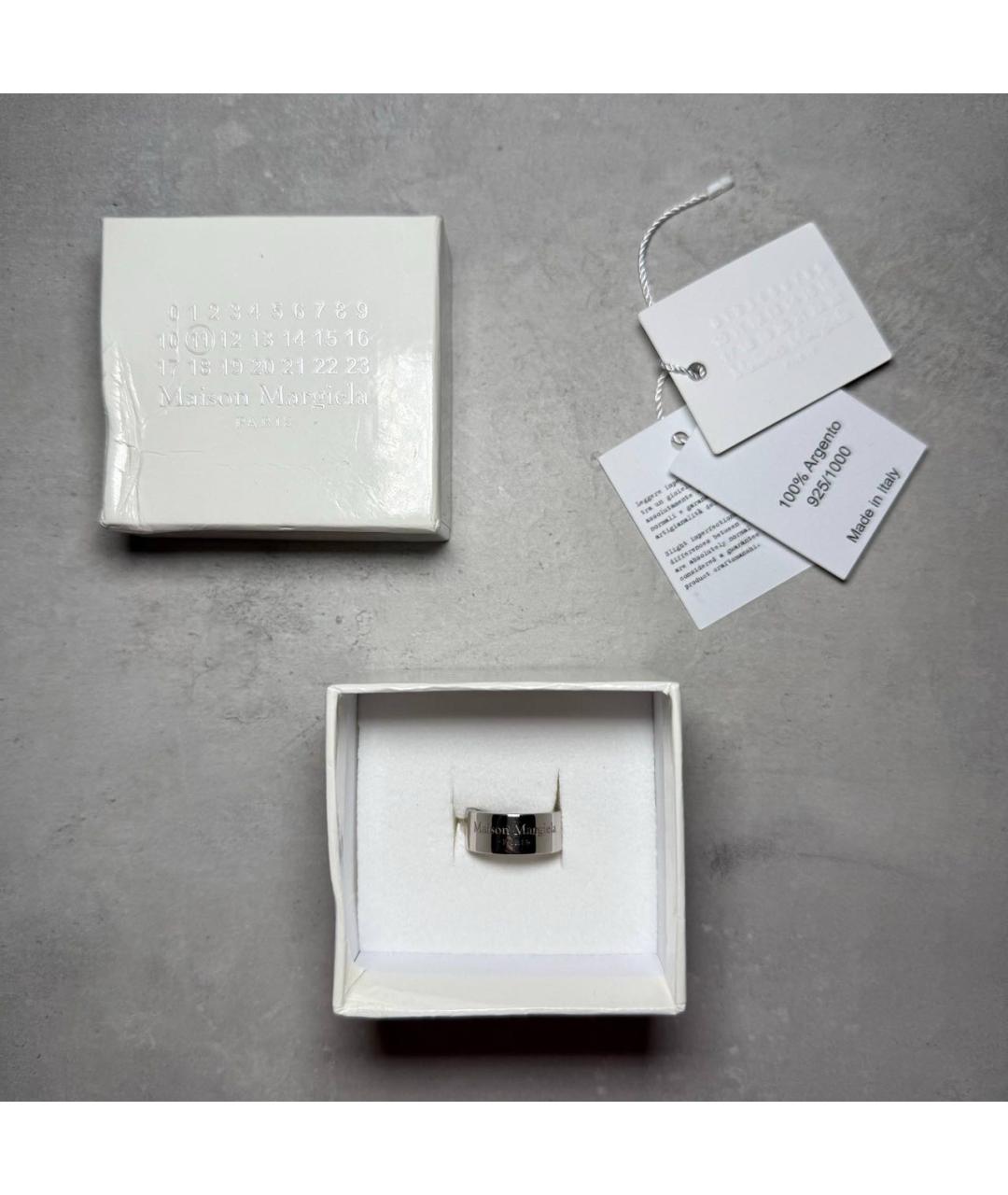 MAISON MARGIELA Серебряное серебряное кольцо, фото 6
