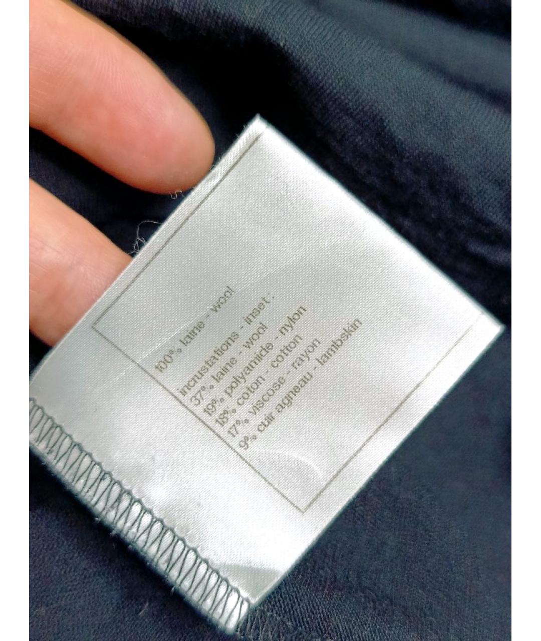 CHANEL Черный шерстяной джемпер / свитер, фото 7