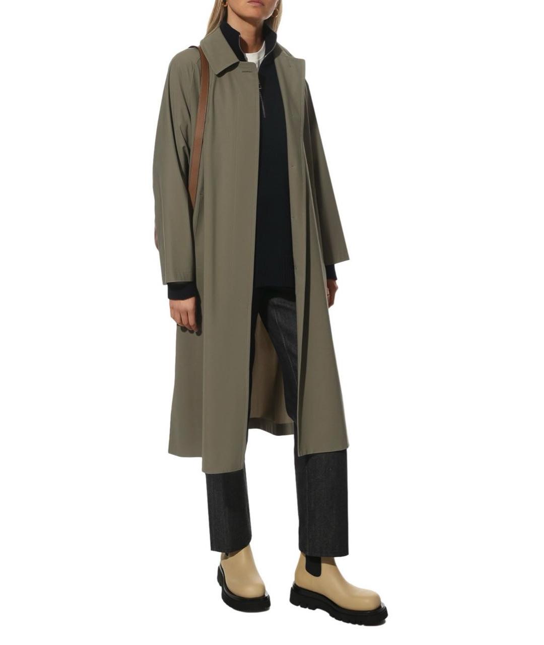 BOTTEGA VENETA Бежевые кожаные полусапоги, фото 5