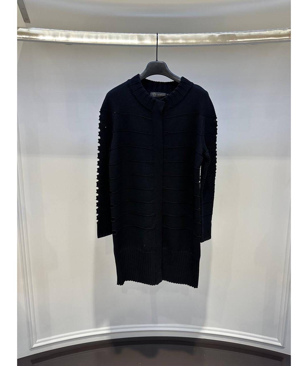 VERSACE Черное повседневное платье, фото 3