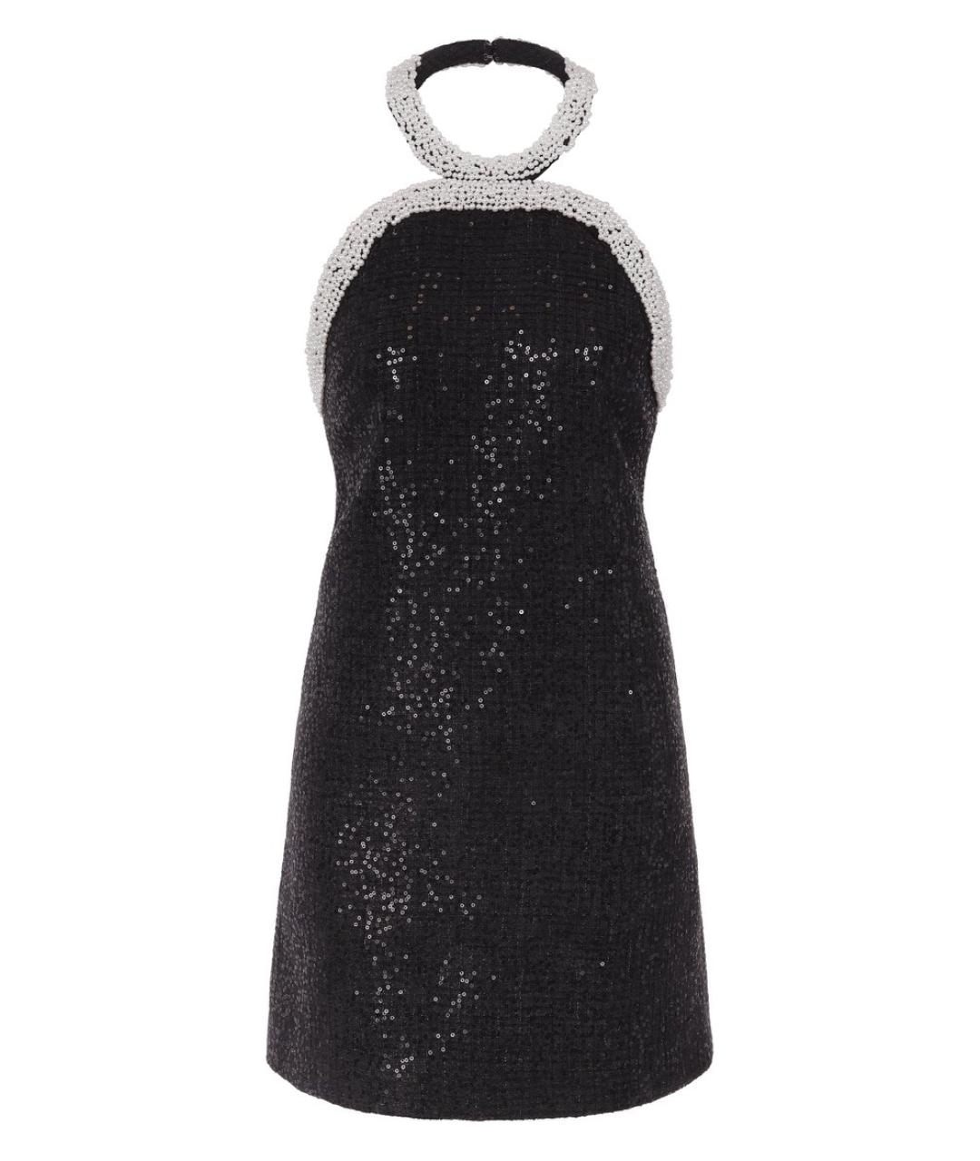 SELF-PORTRAIT Черное коктейльное платье, фото 5