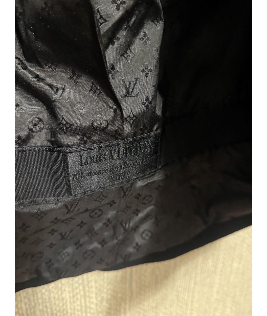 LOUIS VUITTON Черная шерстяная куртка, фото 5