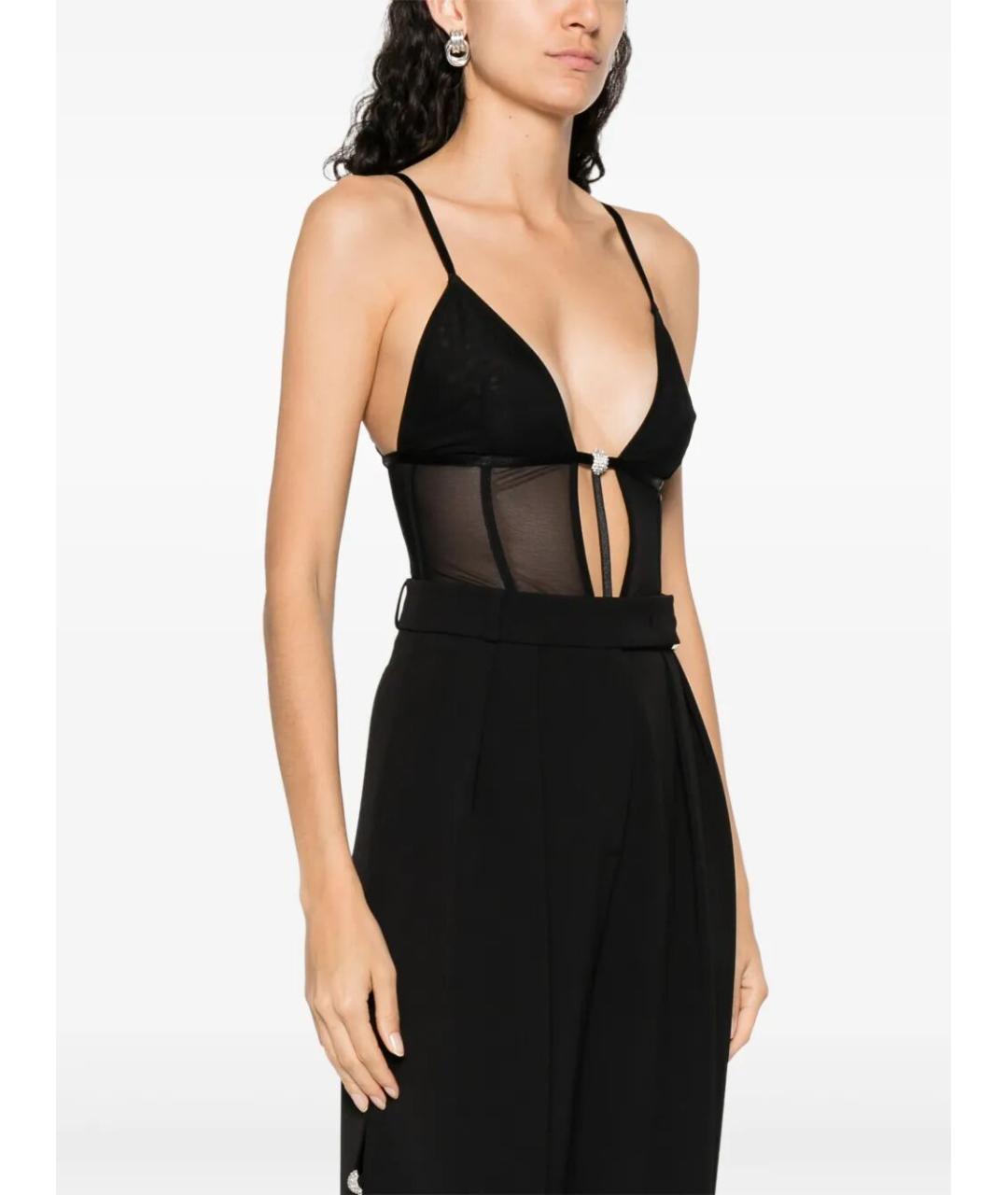 NISSA Черное полиэстеровое боди, фото 3