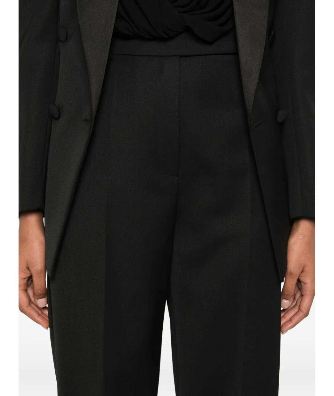 NISSA Черные полиэстеровые прямые брюки, фото 3