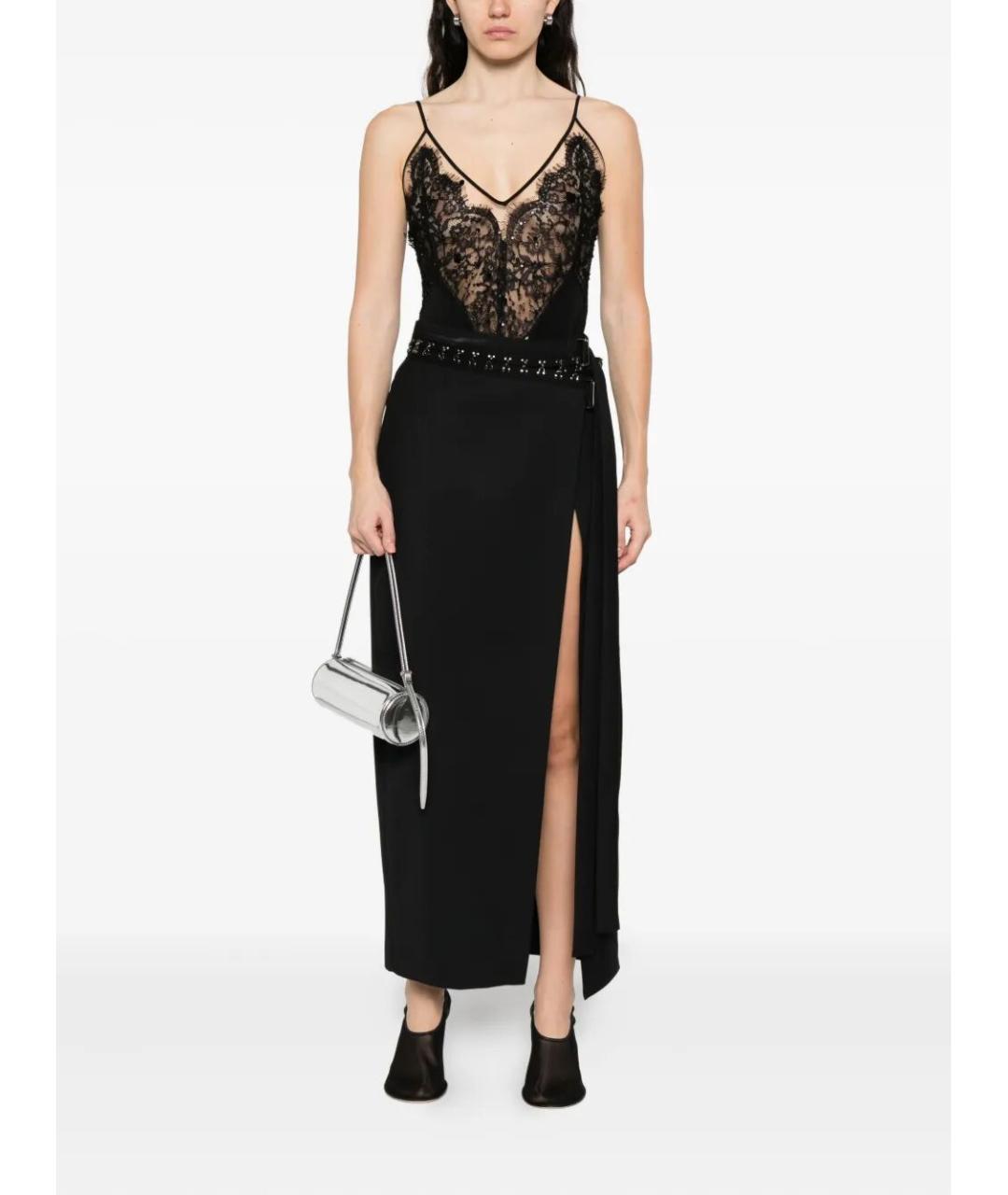 NISSA Черное полиамидовое боди, фото 2