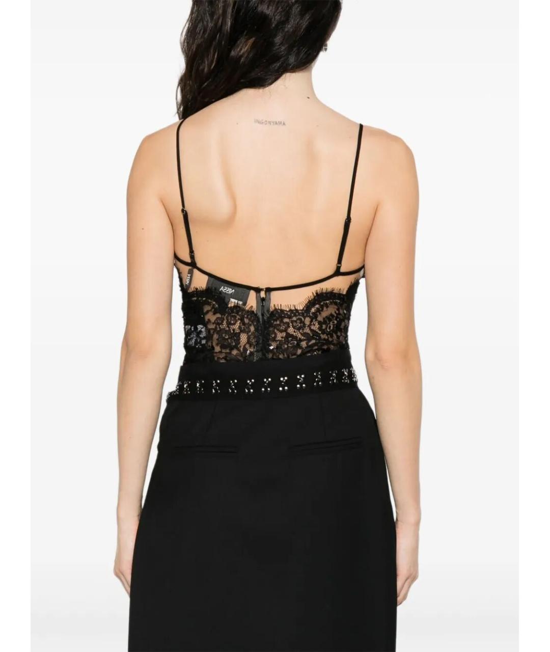 NISSA Черное полиамидовое боди, фото 5