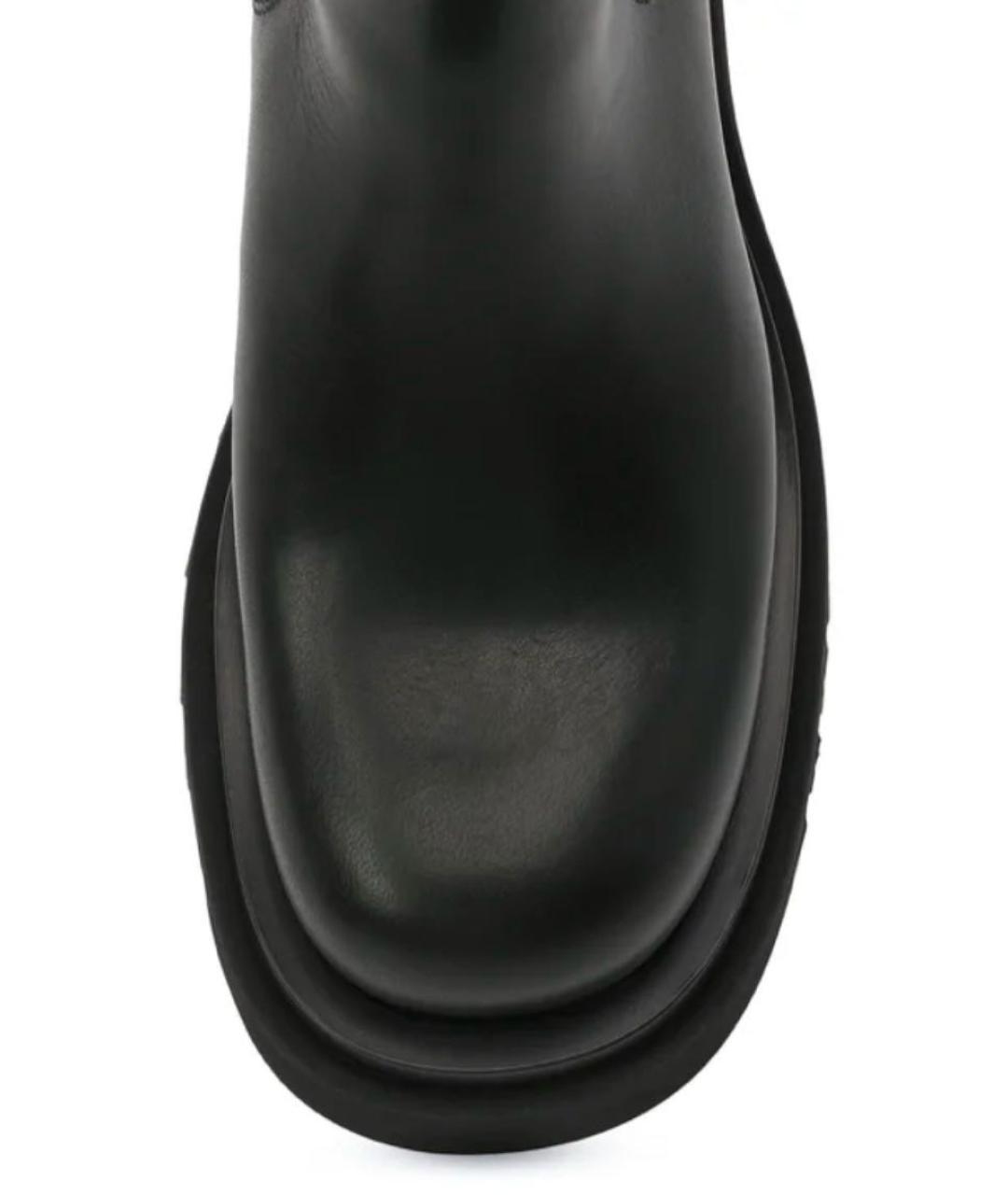 BOTTEGA VENETA Хаки кожаные ботинки, фото 2