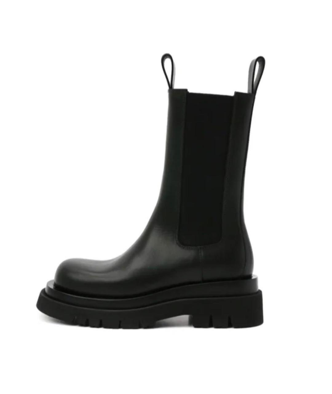 BOTTEGA VENETA Хаки кожаные ботинки, фото 7