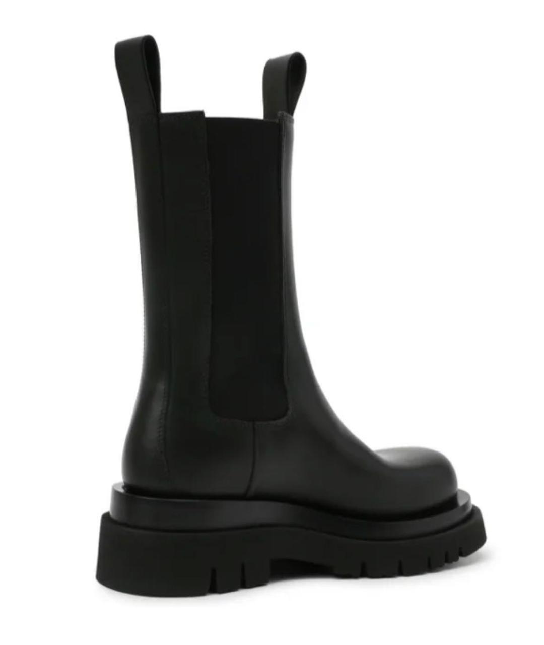 BOTTEGA VENETA Хаки кожаные ботинки, фото 4