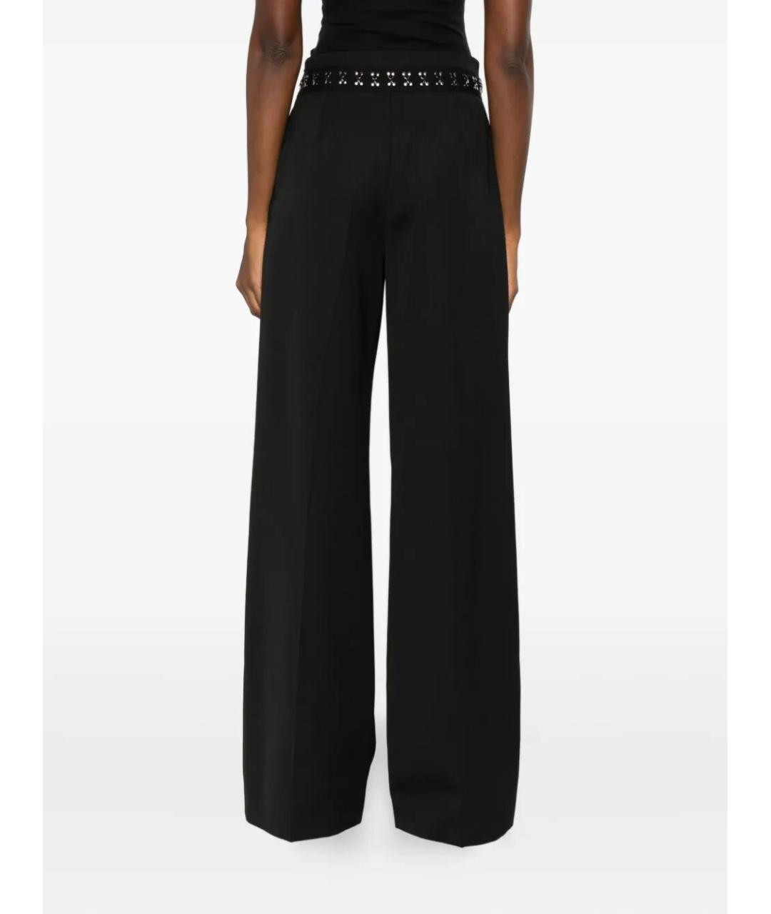 NISSA Черные полиэстеровые брюки широкие, фото 4