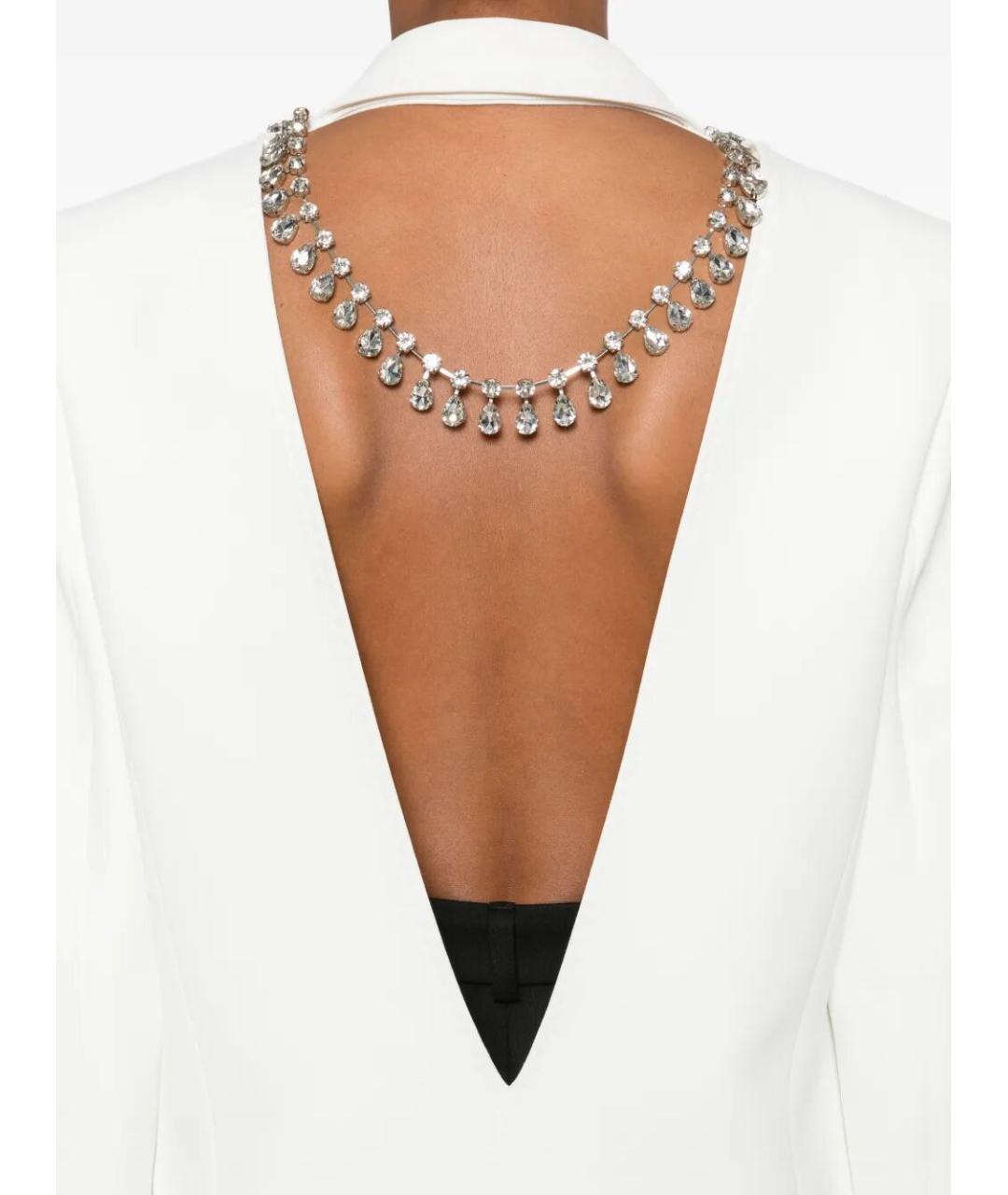 NISSA Белый полиэстеровый жакет/пиджак, фото 5