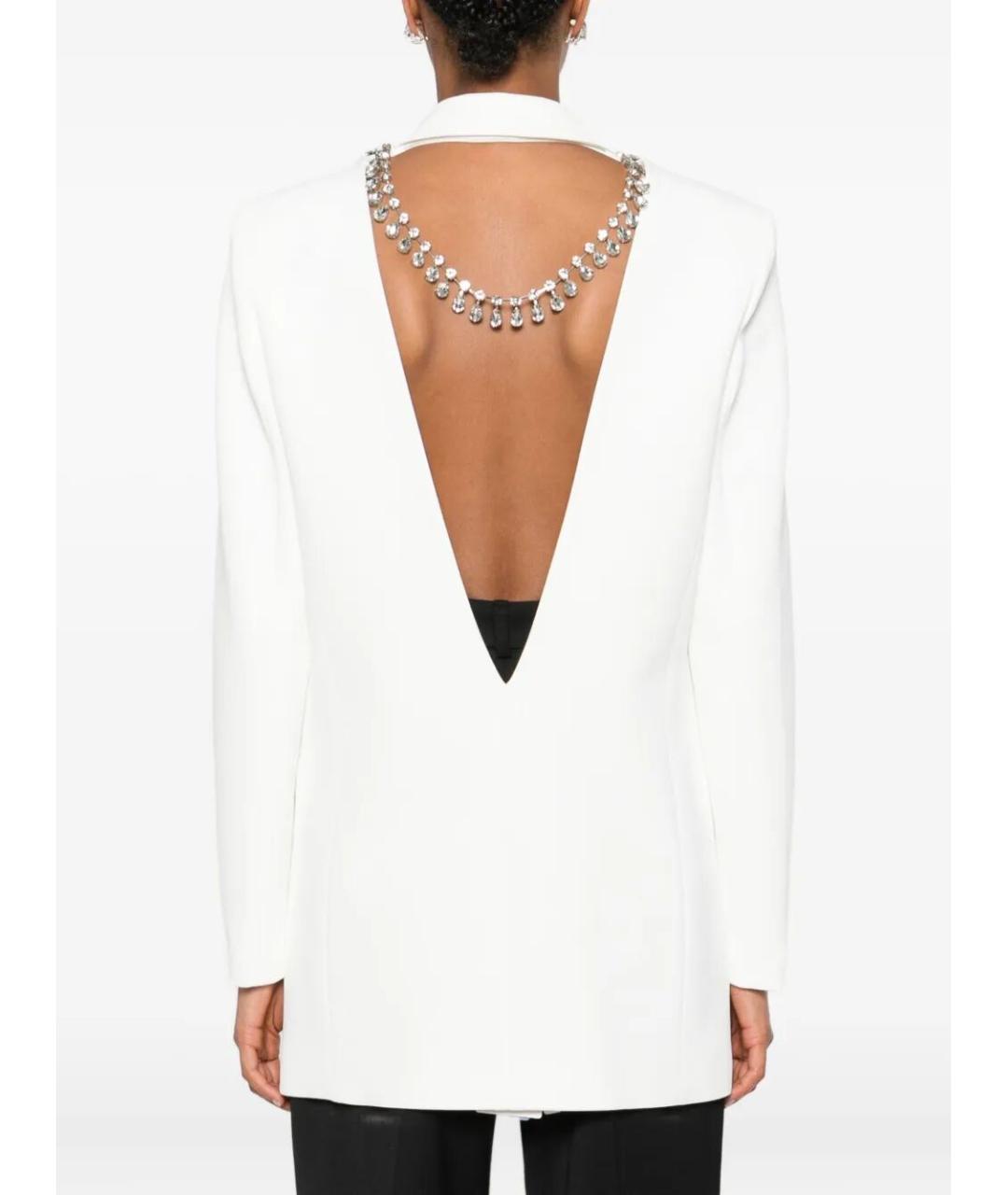 NISSA Белый полиэстеровый жакет/пиджак, фото 4