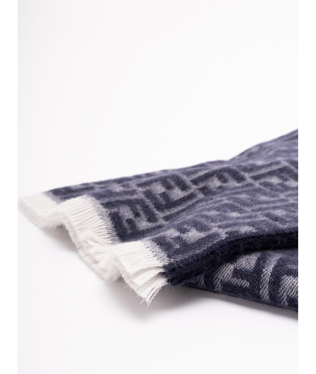FENDI Мульти шерстяной шарф, фото 3