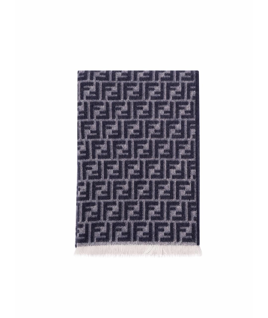 FENDI Мульти шерстяной шарф, фото 1