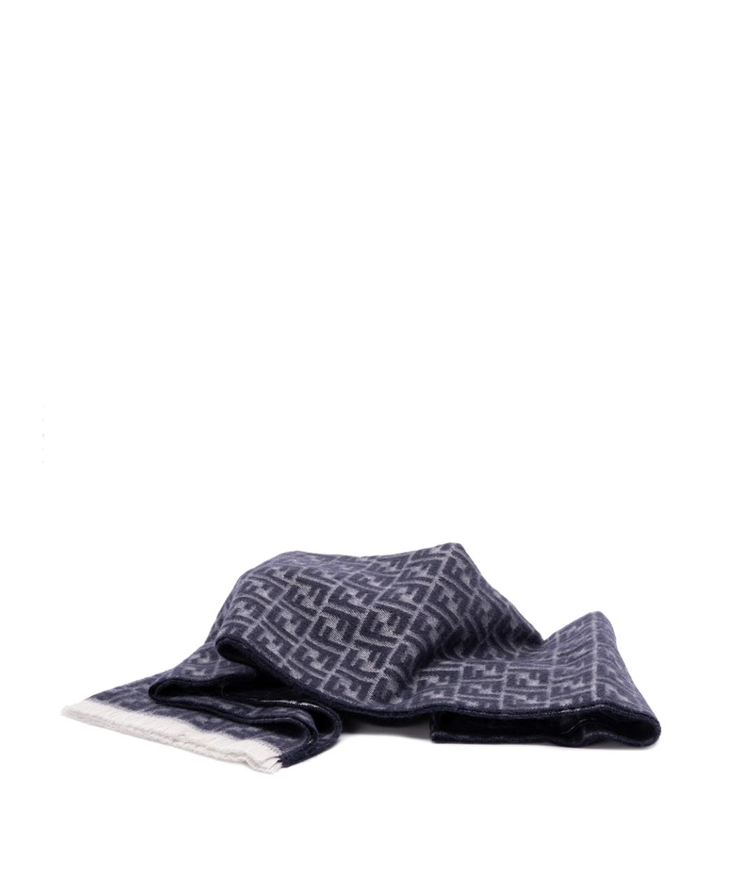 FENDI Мульти шерстяной шарф, фото 2