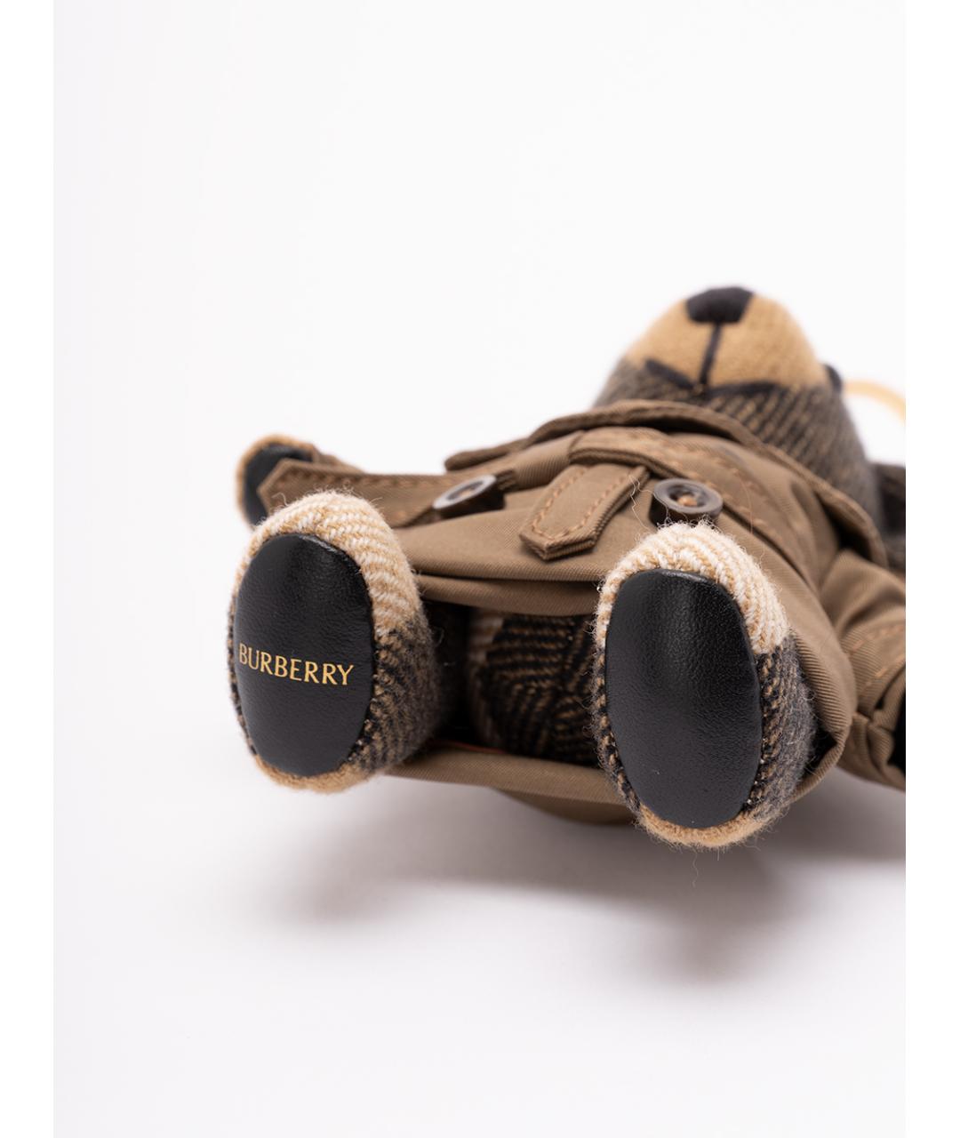 BURBERRY Коричневый брелок, фото 3