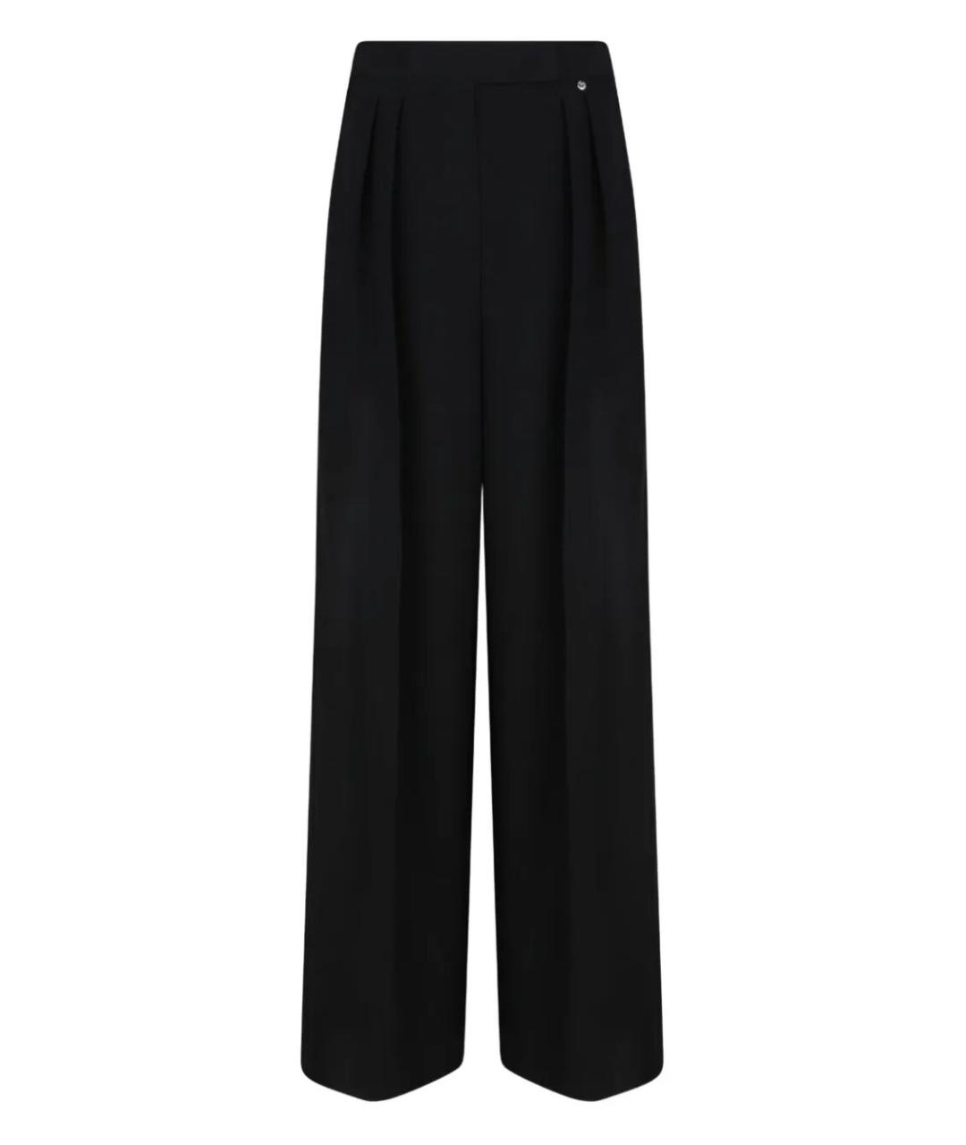 NISSA Черные полиэстеровые брюки широкие, фото 1