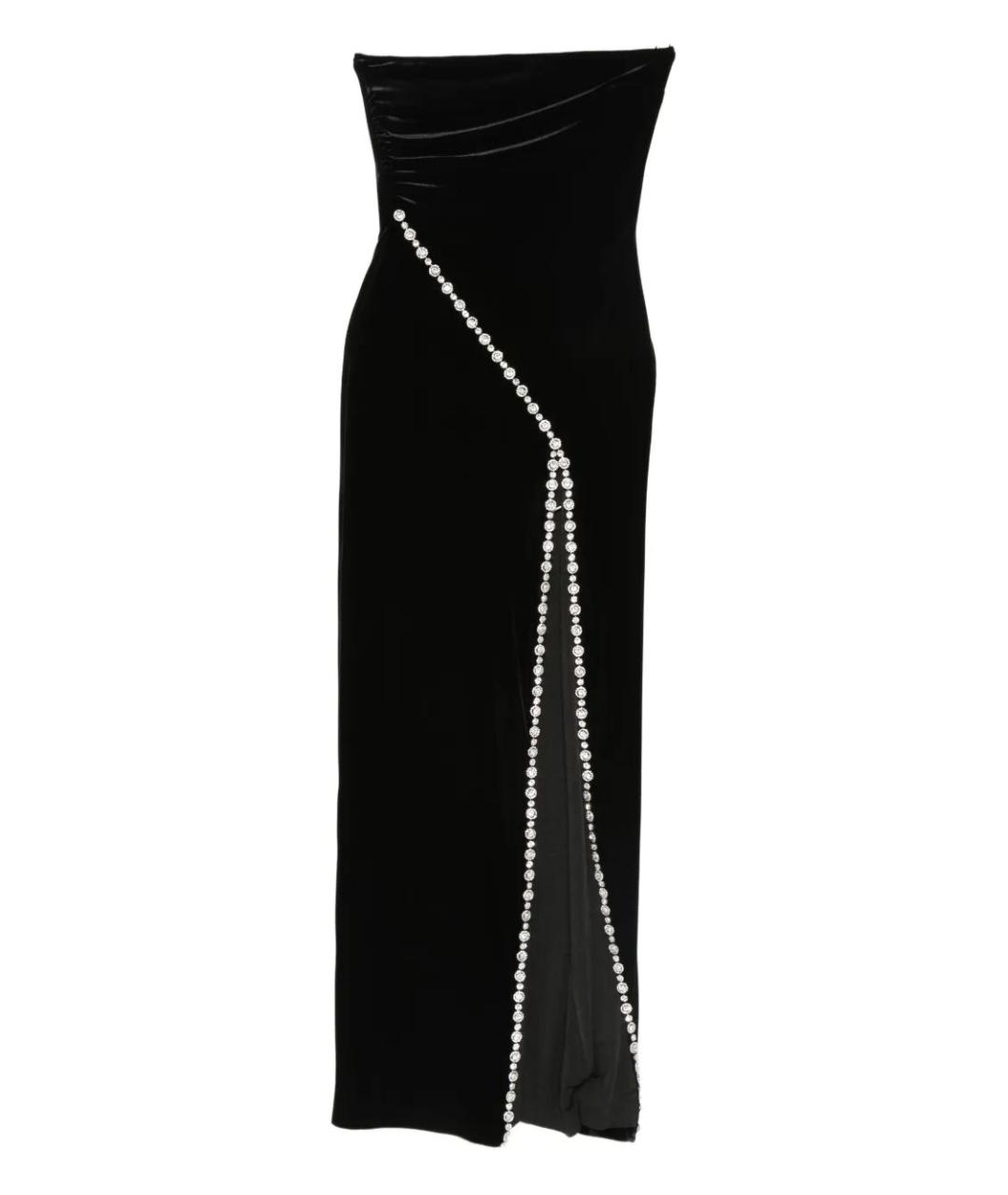 NISSA Черное полиэстеровое вечернее платье, фото 1
