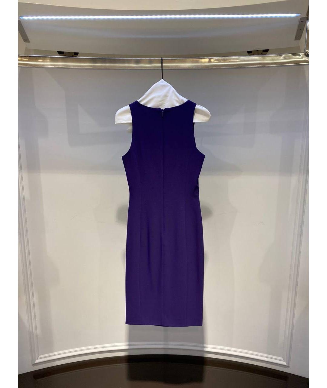 VERSACE Фиолетовое повседневное платье, фото 2